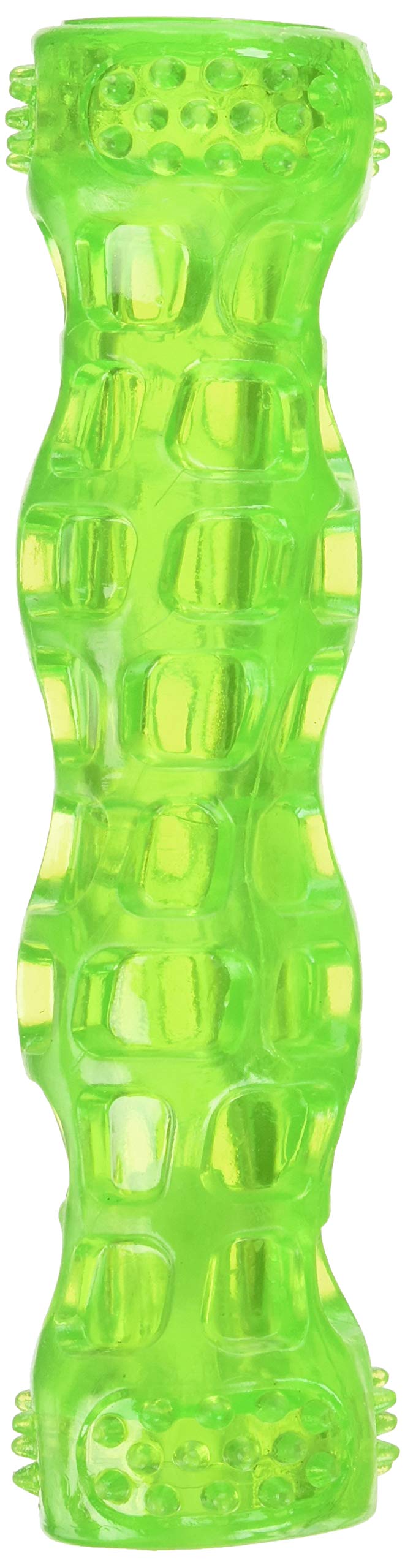 Hyper Pet Dura-Squeaks Stick Dog Toy, Large, Green