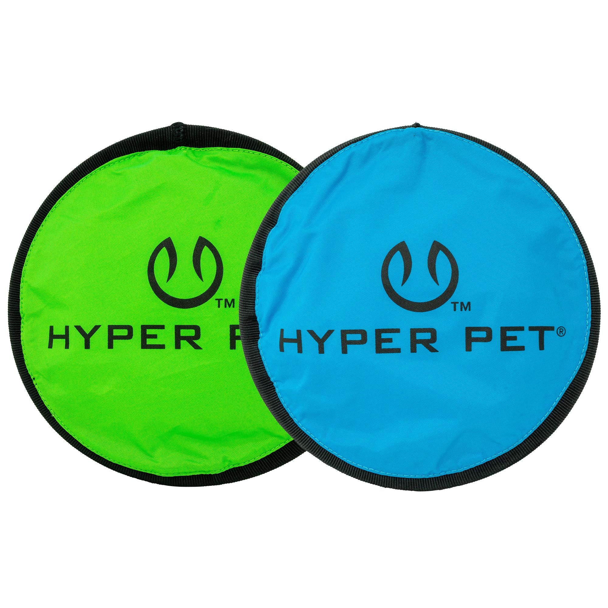 Hyper Pet Flippy Flopper 9" Flying Disc Soft Dog Toy, Floats in Water & Safe on Teeth, for All Breeds, Pack of 5 (Colors May Vary)