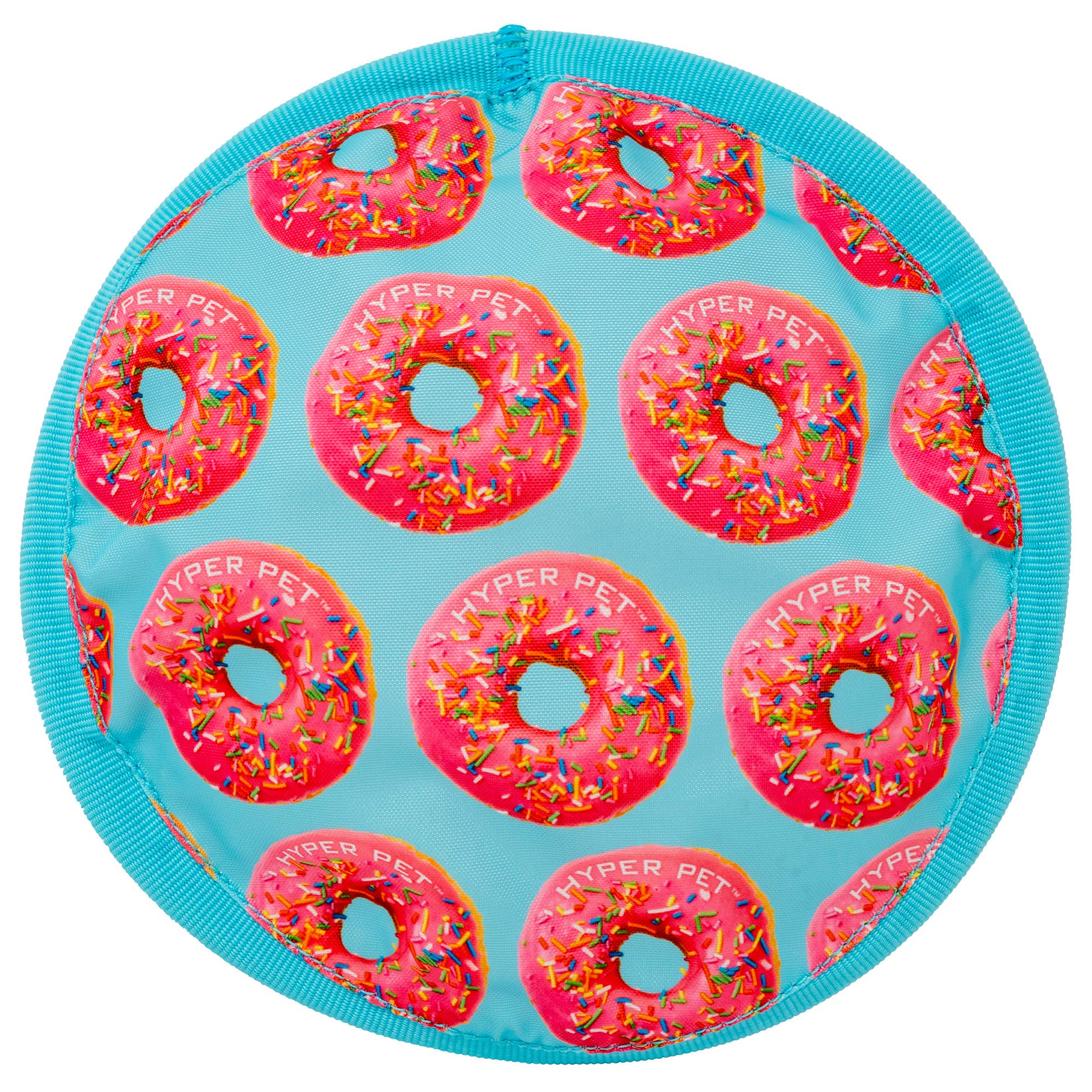 Hyper Pet Flippy Flopper 9" Flying Disc Soft Dog Toy, Floats in Water & Safe on Teeth, for All Breeds, Pack of 5 (Colors May Vary)
